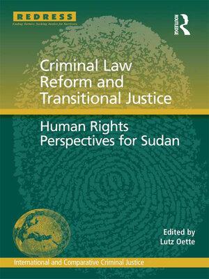 cover image of Criminal Law Reform and Transitional Justice